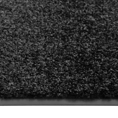 Fußmatte Waschbar Schwarz 40x60 cm - Pazzar.ch