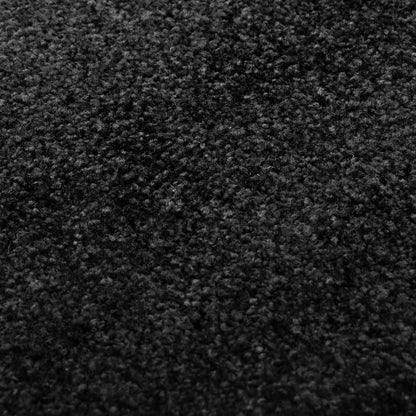 Fußmatte Waschbar Schwarz 90x120 cm - Pazzar.ch