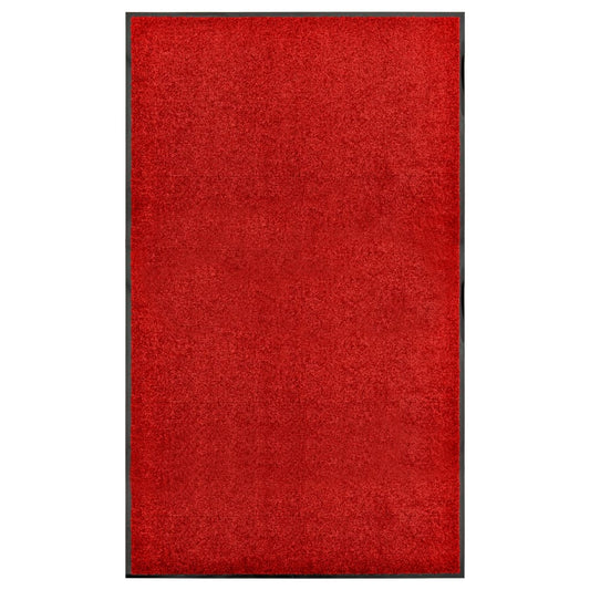 Fußmatte Waschbar Rot 90x150 cm - Pazzar.ch