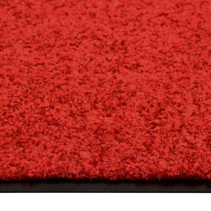 Fußmatte Waschbar Rot 90x150 cm - Pazzar.ch
