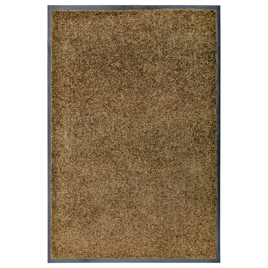 Fußmatte Waschbar Braun 60x90 cm - Pazzar.ch