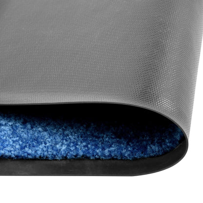 Fußmatte Waschbar Blau 90x150 cm - Pazzar.ch