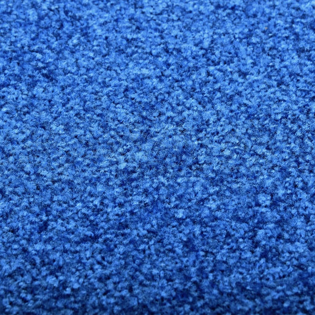 Fußmatte Waschbar Blau 90x150 cm - Pazzar.ch