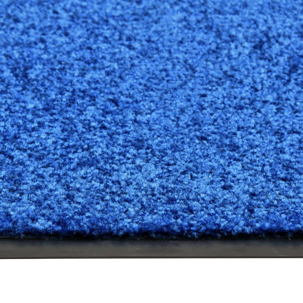 Fußmatte Waschbar Blau 120x180 cm - Pazzar.ch