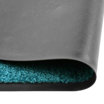 Fußmatte Waschbar Cyan 60x90 cm - Pazzar.ch