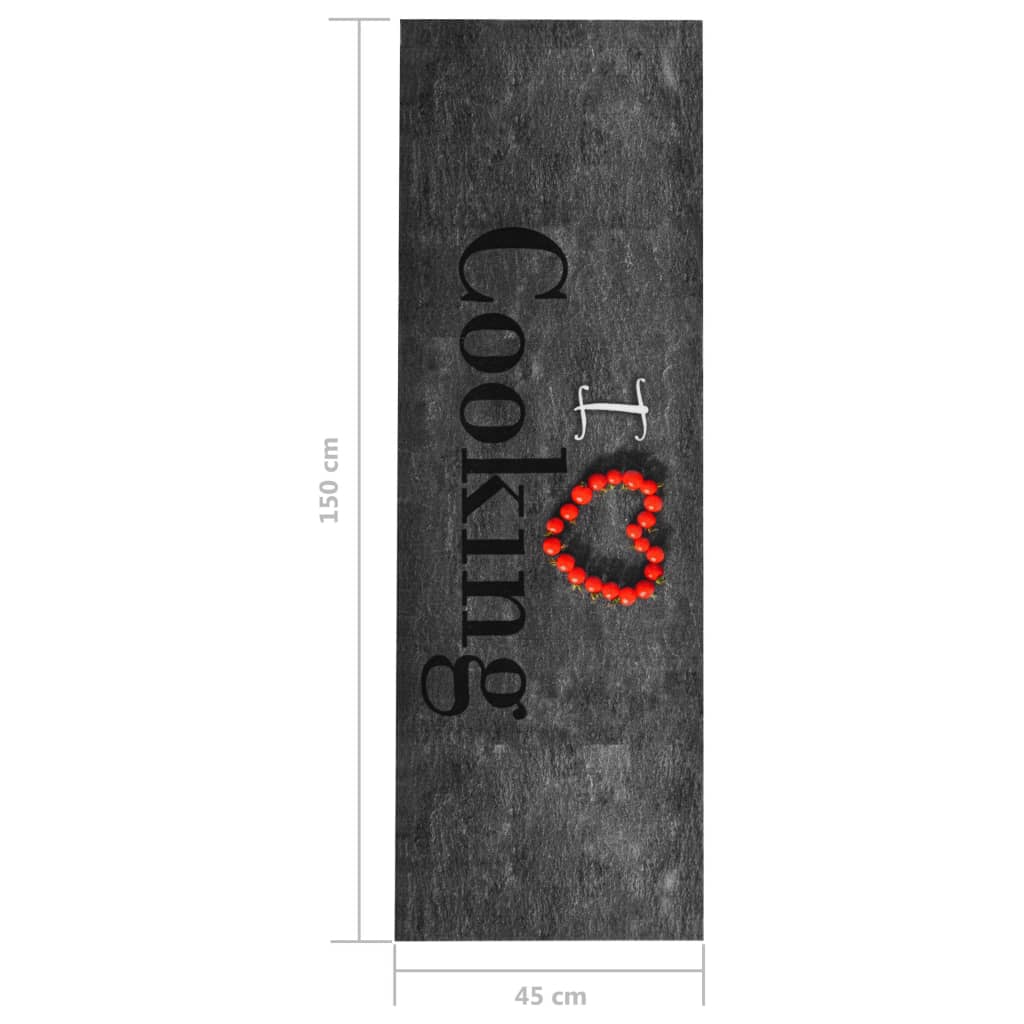 Küchenbodenmatte Waschbar Kochen 45x150 cm - Pazzar.ch