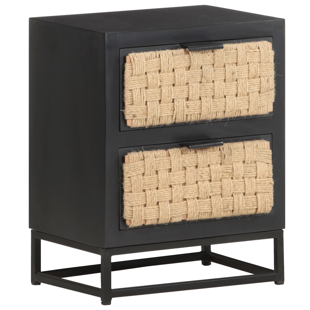 Nachttisch 40x30x50 cm Massivholz Mango - Pazzar.ch