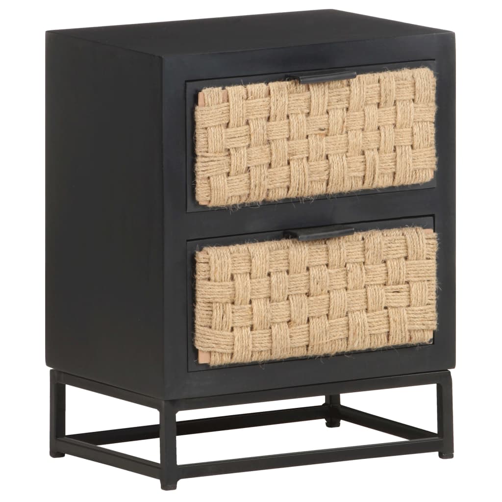 Nachttisch 40x30x50 cm Massivholz Mango - Pazzar.ch