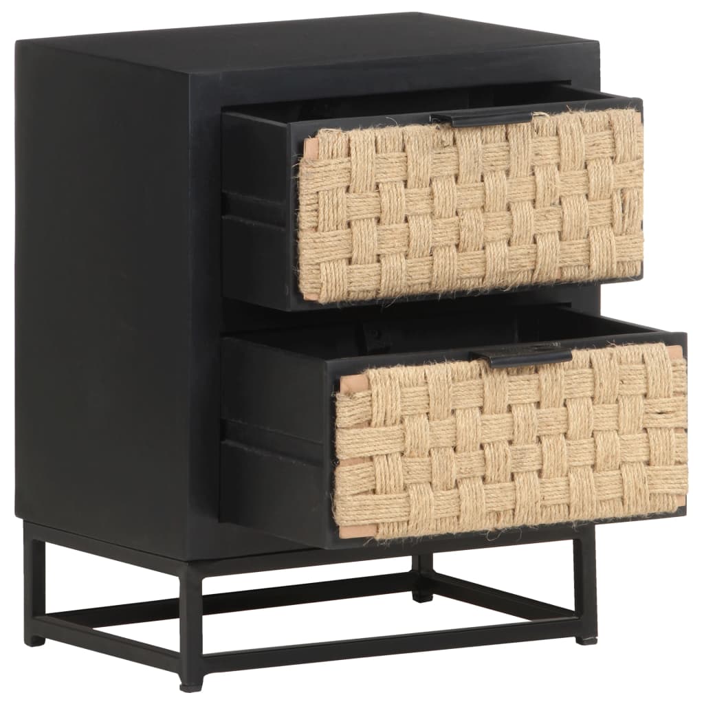 Nachttisch 40x30x50 cm Massivholz Mango - Pazzar.ch