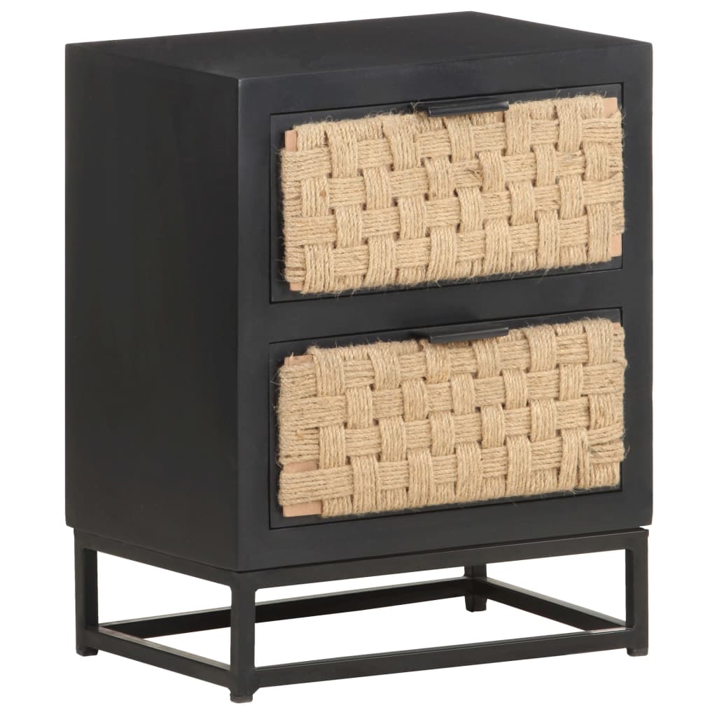 Nachttisch 40x30x50 cm Massivholz Mango - Pazzar.ch