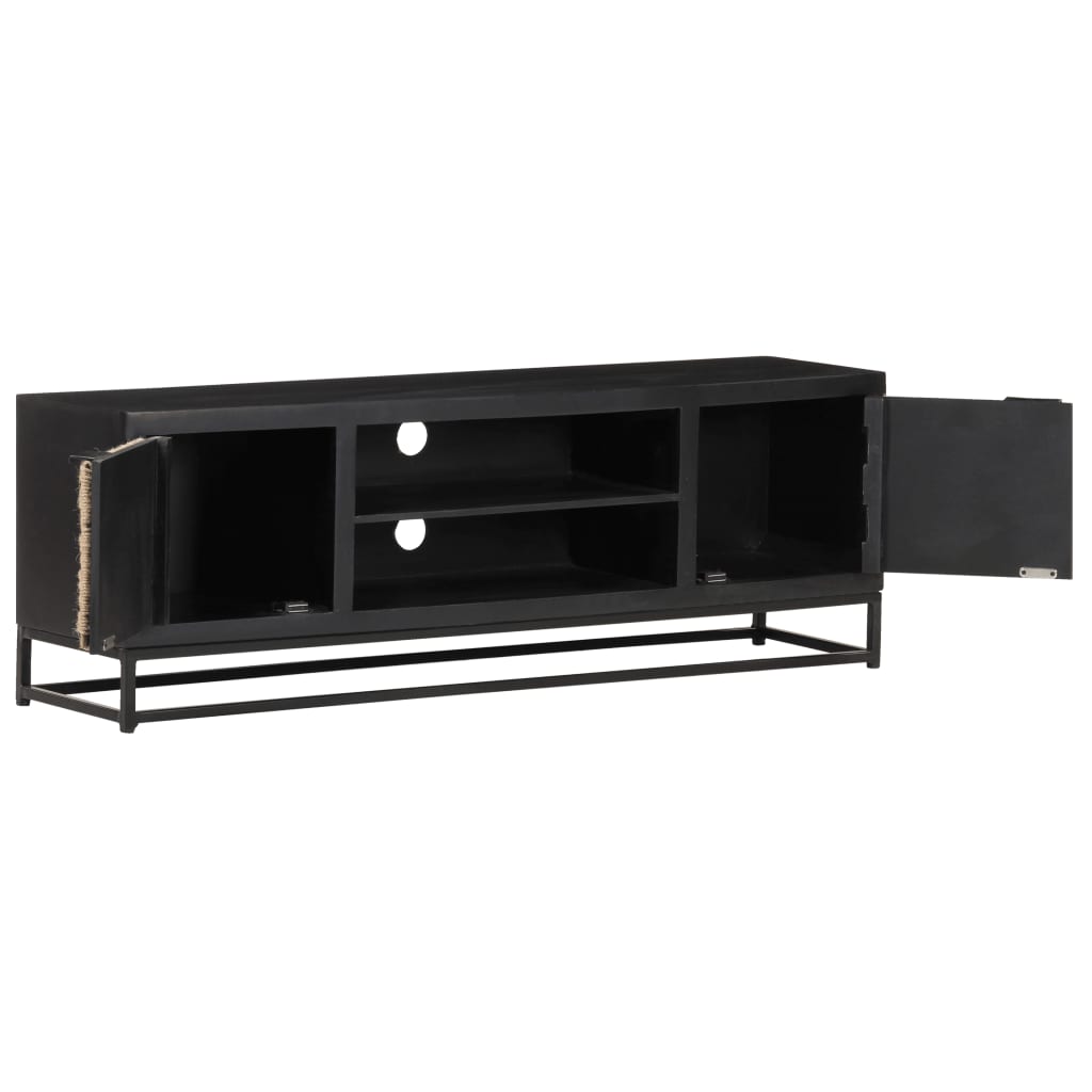 TV-Schrank 120x30x40 cm Massivholz Mango - Pazzar.ch