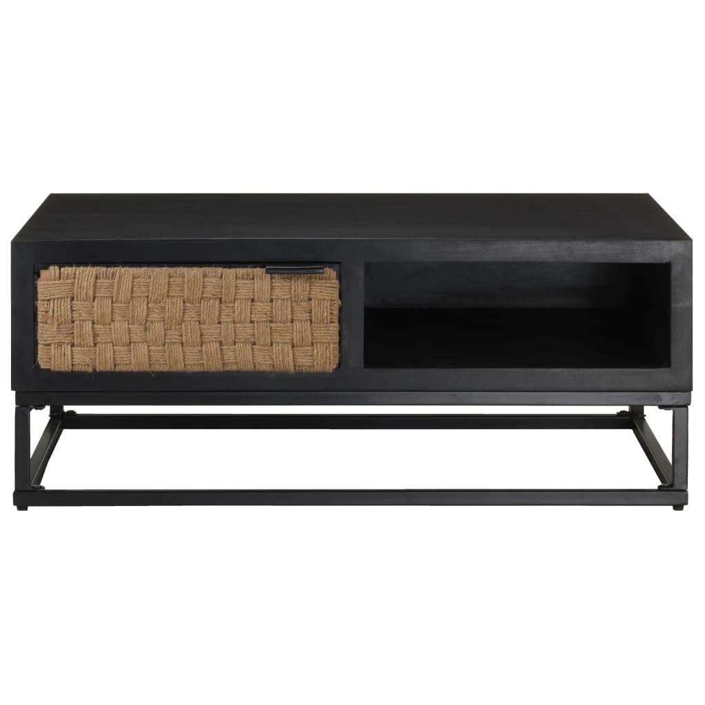 Couchtisch 90x60x35 cm Mango Massivholz - Pazzar.ch