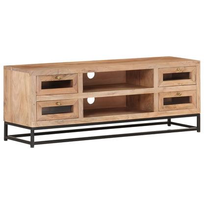 TV-Schrank 110x30x40 cm Akazie Massivholz - Pazzar.ch