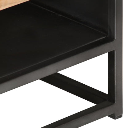 Couchtisch 90x50x35 cm Massivholz Akazie - Pazzar.ch