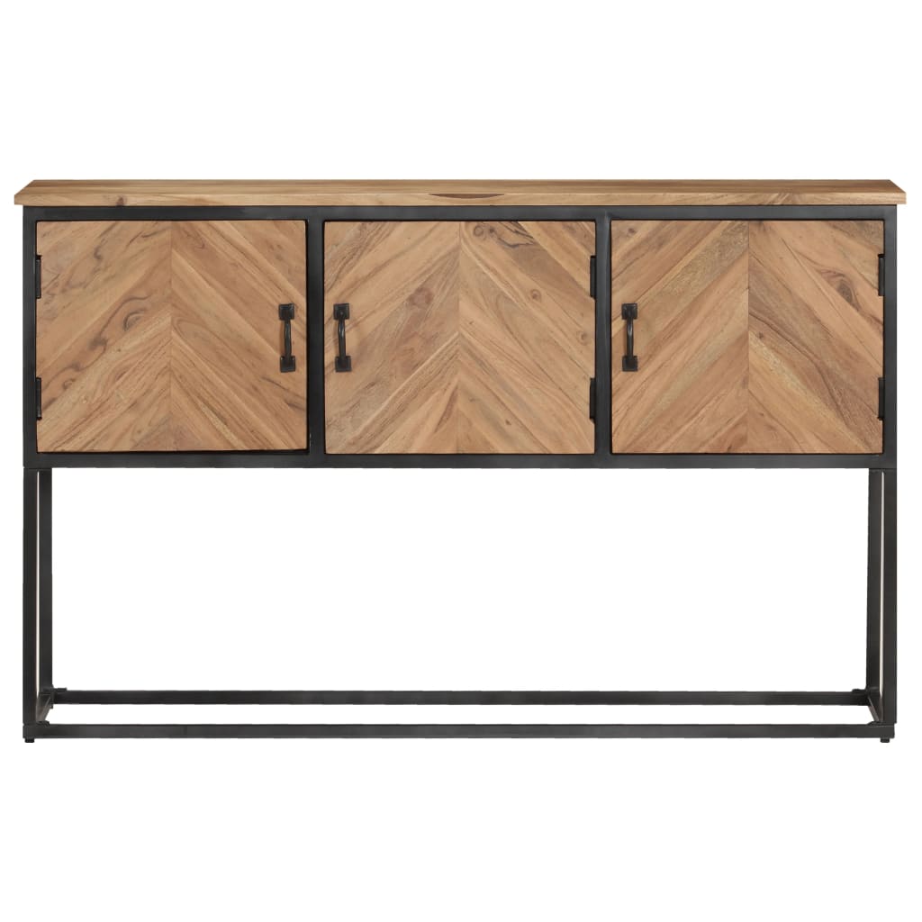 Sideboard 120x30x75 cm Akazie Massivholz