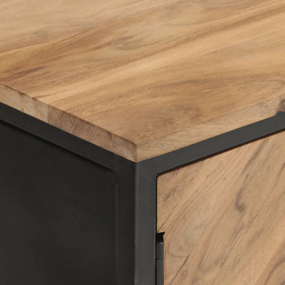 Sideboard 120x30x75 cm Akazie Massivholz - Pazzar.ch