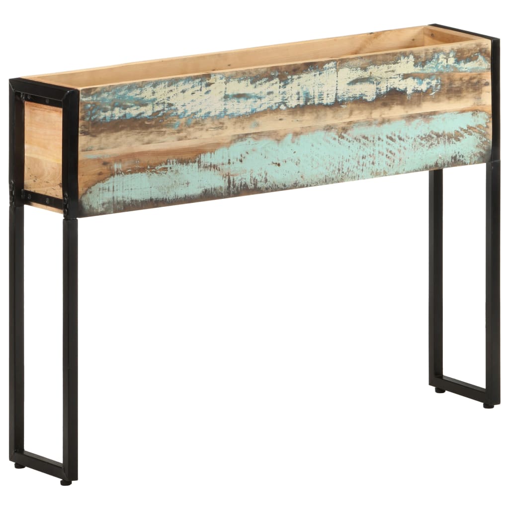 Pflanzkübel 90x20x68 cm Recyceltes Massivholz - Pazzar.ch