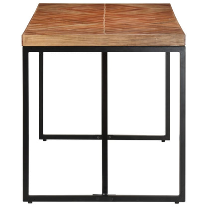 Esstisch 140x70x76 cm Massivholz Akazie und Mango - Pazzar.ch