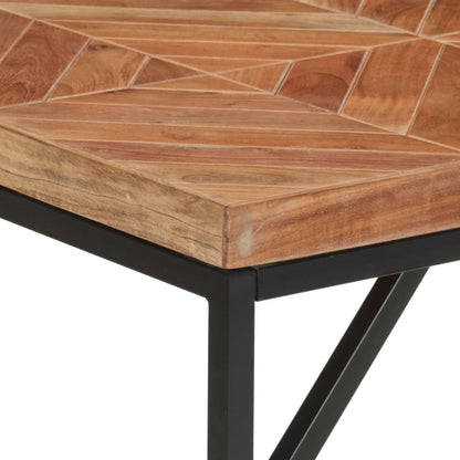 Esstisch 140x70x76 cm Massivholz Akazie und Mango - Pazzar.ch