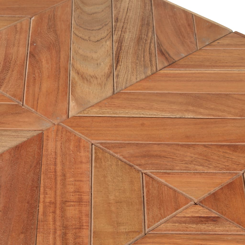 Esstisch 140x70x76 cm Massivholz Akazie und Mango - Pazzar.ch