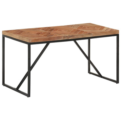 Esstisch 140x70x76 cm Massivholz Akazie und Mango - Pazzar.ch