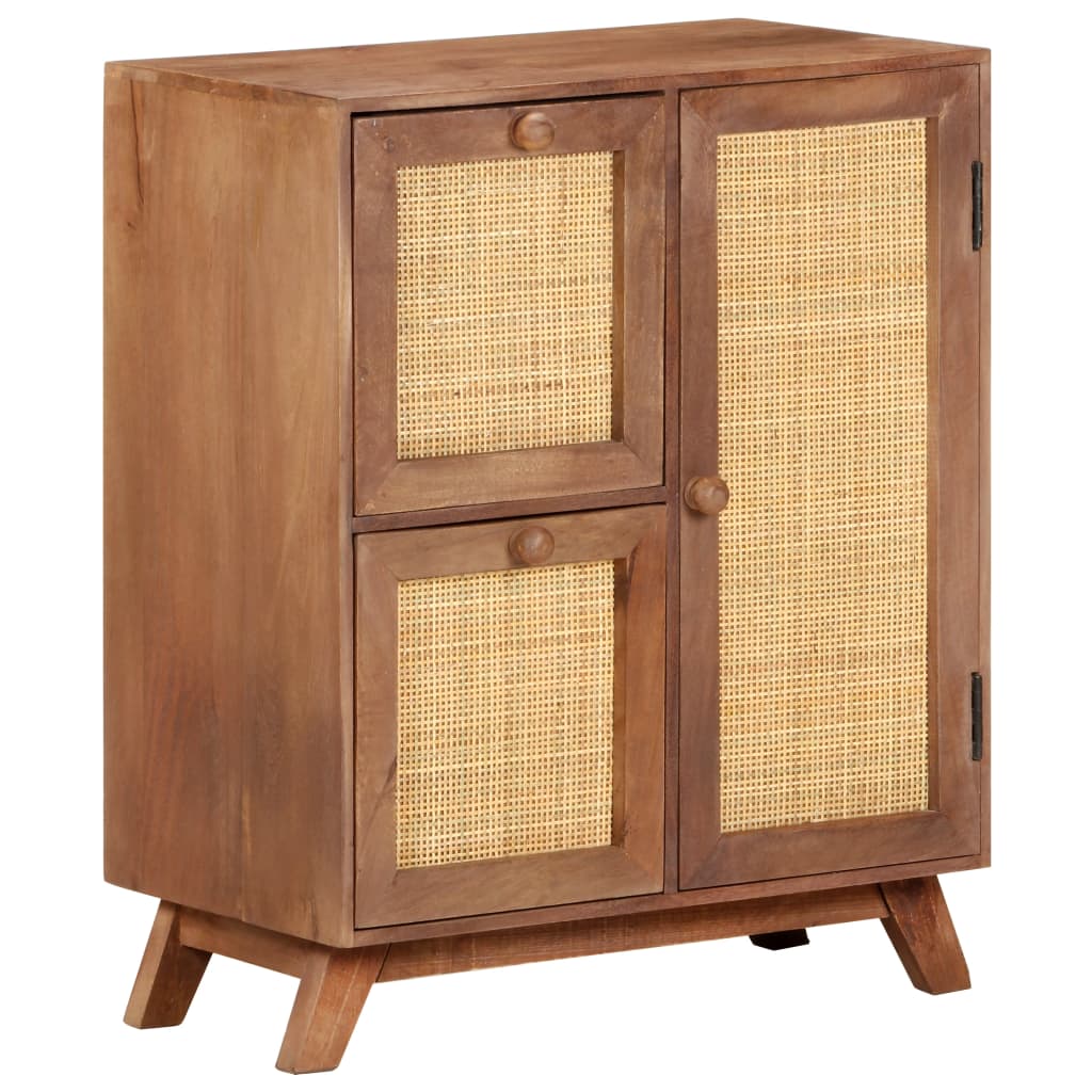 Sideboard 60x35x75 cm Massivholz Mango - Pazzar.ch