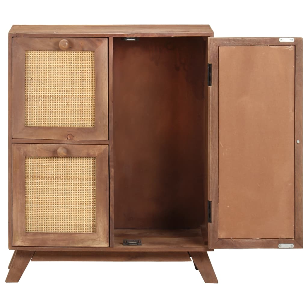 Sideboard 60x35x75 cm Massivholz Mango - Pazzar.ch