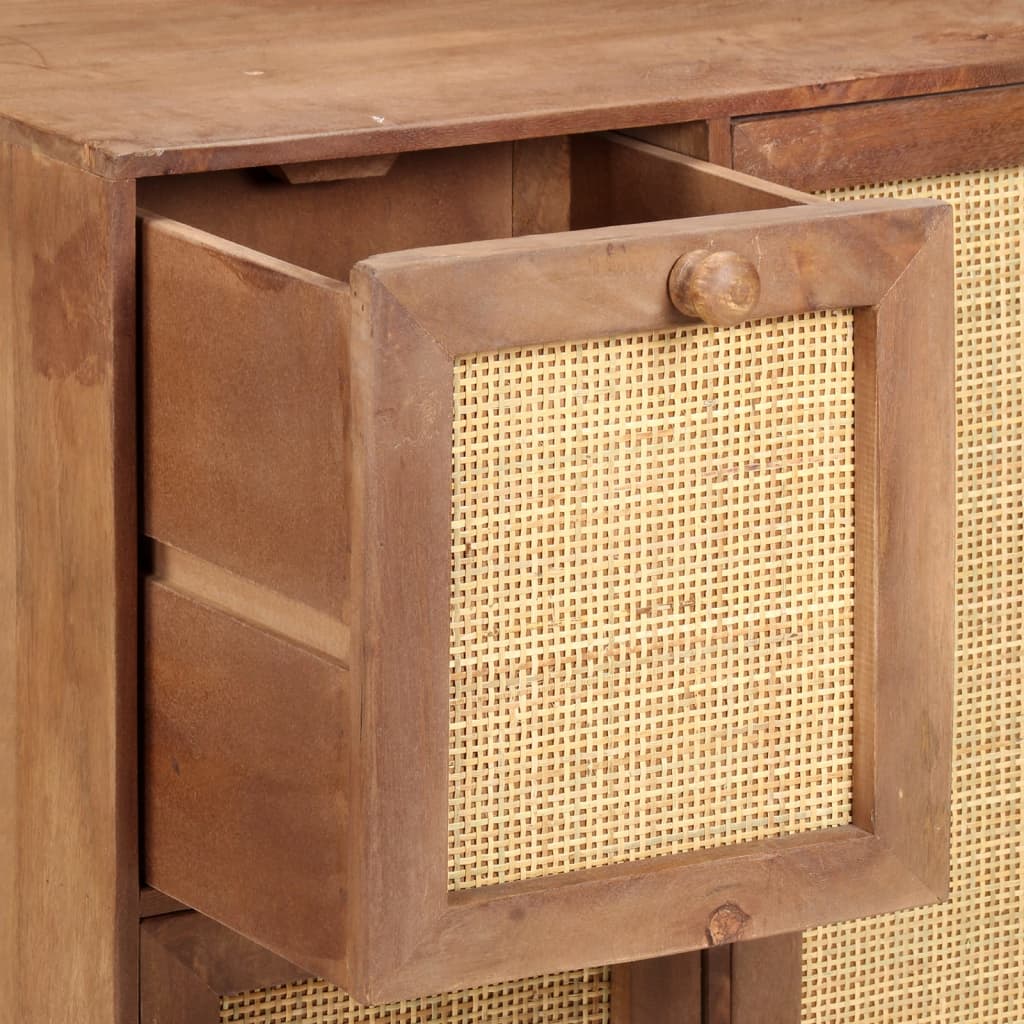 Sideboard 60x35x75 cm Massivholz Mango - Pazzar.ch