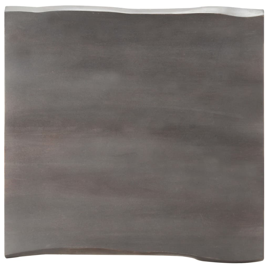 Couchtisch mit Baumkanten 60x60x40 cm Massivholz Akazie - Pazzar.ch