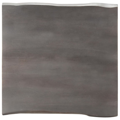 Couchtisch mit Baumkanten 60x60x40 cm Massivholz Akazie - Pazzar.ch