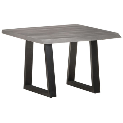 Couchtisch mit Baumkanten 60x60x40 cm Massivholz Akazie - Pazzar.ch