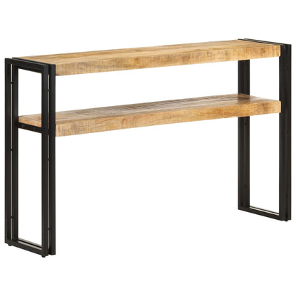 Konsolentisch 120x30x75 cm Raues Mangoholz - Pazzar.ch