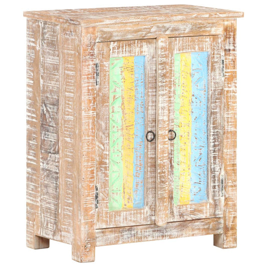 Sideboard 61x35x76 cm Raues Akazienholz - Pazzar.ch