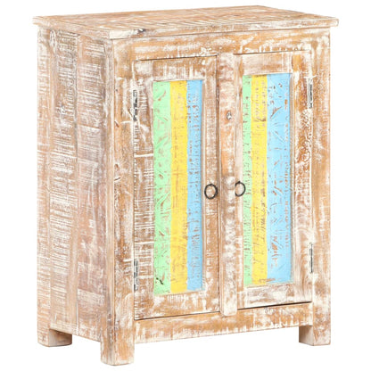 Sideboard 61x35x76 cm Raues Akazienholz - Pazzar.ch