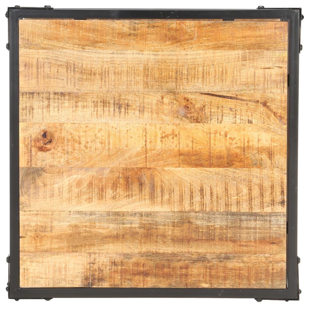 Couchtisch 60x60x35 cm Massivholz Mango - Pazzar.ch
