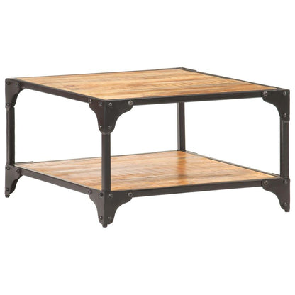 Couchtisch 60x60x35 cm Massivholz Mango - Pazzar.ch