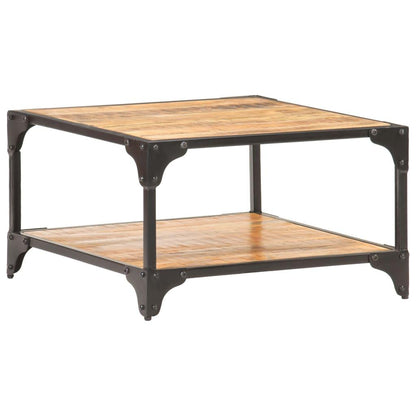 Couchtisch 60x60x35 cm Massivholz Mango - Pazzar.ch