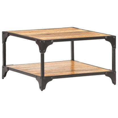 Couchtisch 60x60x35 cm Massivholz Mango - Pazzar.ch