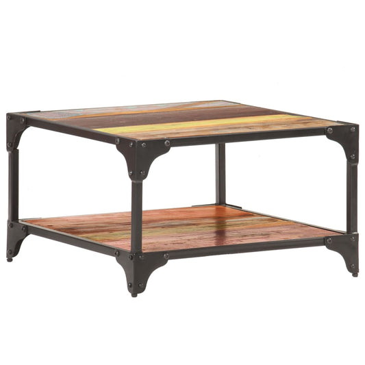 Couchtisch 60x60x35 cm Altholz Massiv - Pazzar.ch