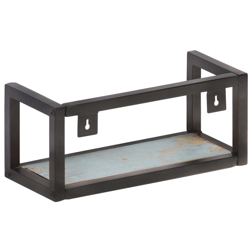 Wandregale 2 Stk. 40 cm Altholz Massiv - Pazzar.ch