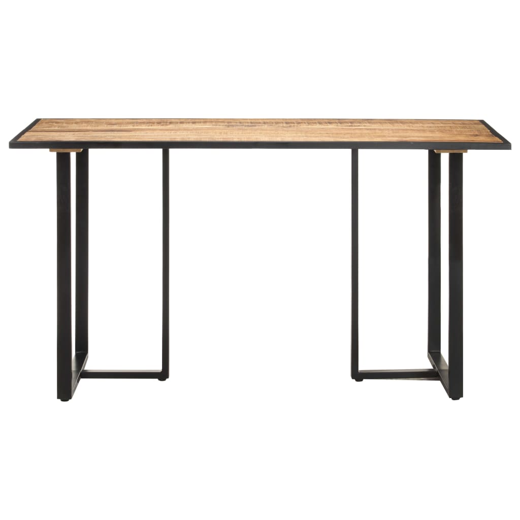 Esstisch 140 cm Raues Mangoholz - Pazzar.ch