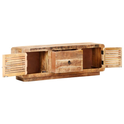 TV-Schrank 120x30x40 cm Raues Mangoholz - Pazzar.ch