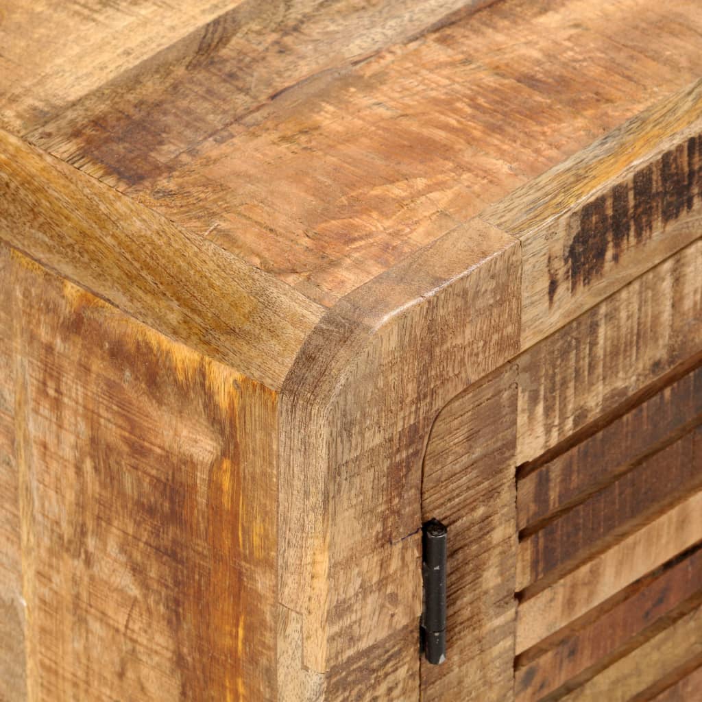 TV-Schrank 120x30x40 cm Raues Mangoholz - Pazzar.ch