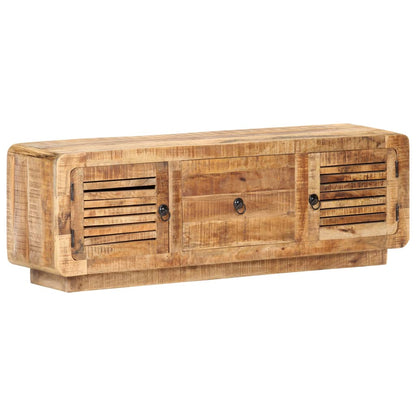 TV-Schrank 120x30x40 cm Raues Mangoholz - Pazzar.ch