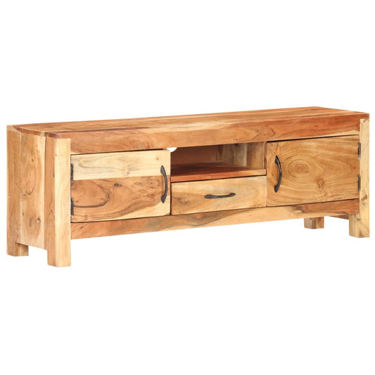 TV-Schrank 116x30x40 cm Massivholz Akazie - Pazzar.ch