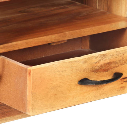 TV-Schrank 116x30x40 cm Massivholz Akazie - Pazzar.ch