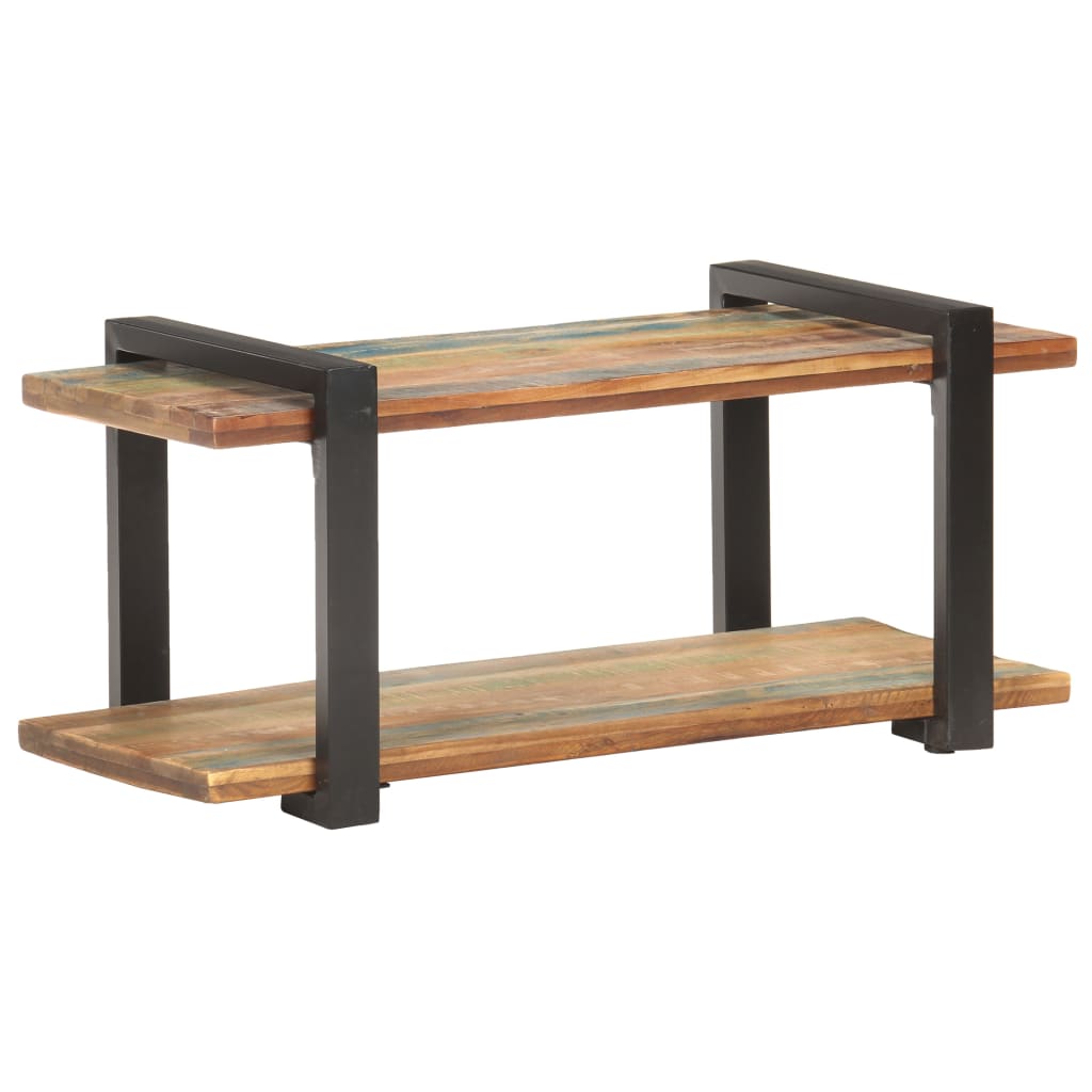 TV-Schrank 90x40x40 cm Recyceltes Massivholz - Pazzar.ch