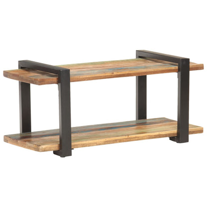 TV-Schrank 90x40x40 cm Recyceltes Massivholz - Pazzar.ch