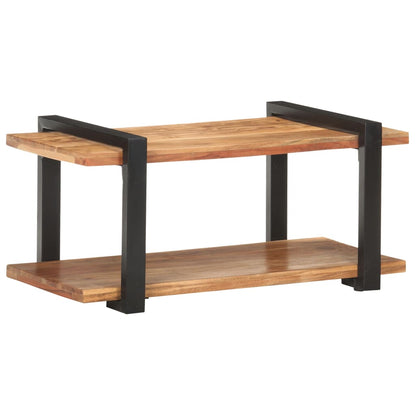TV-Schrank 90x40x40 cm Massivholz Akazie - Pazzar.ch