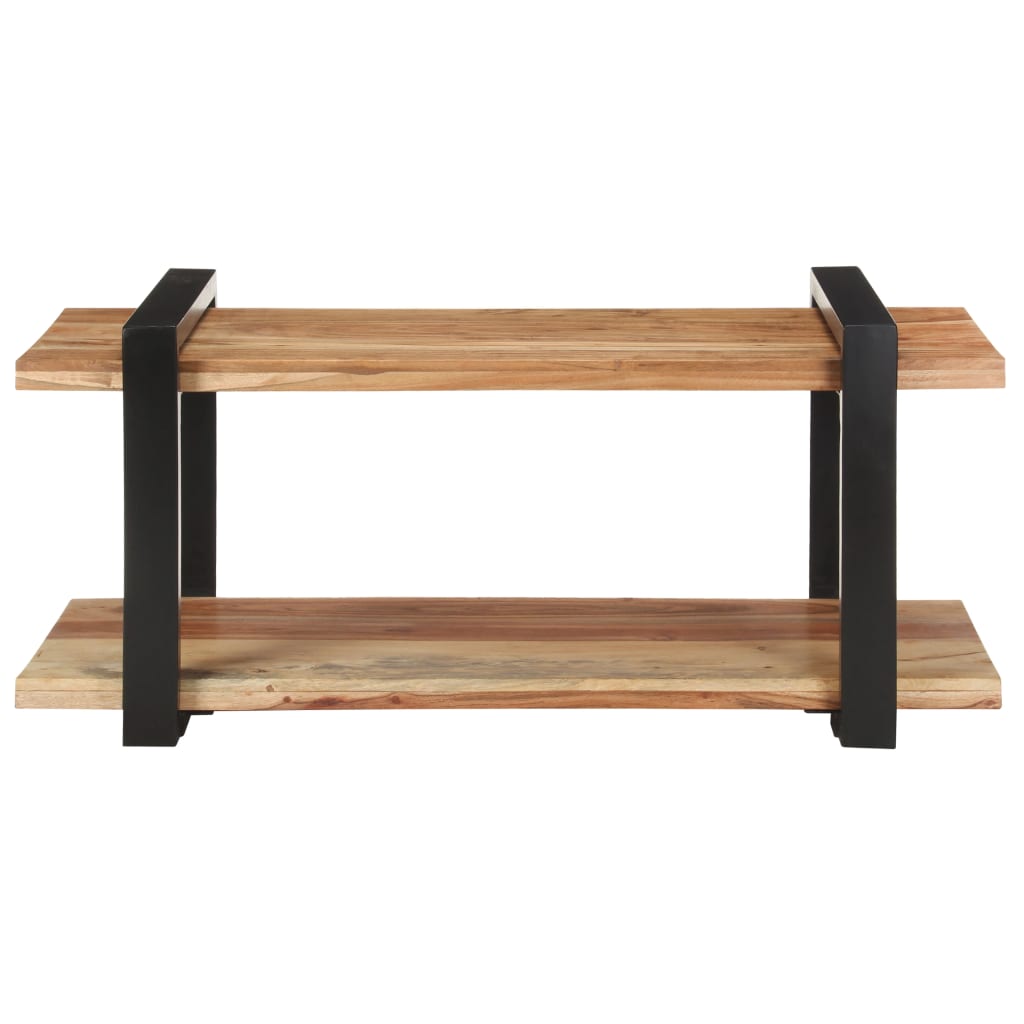 TV-Schrank 90x40x40 cm Massivholz Akazie - Pazzar.ch